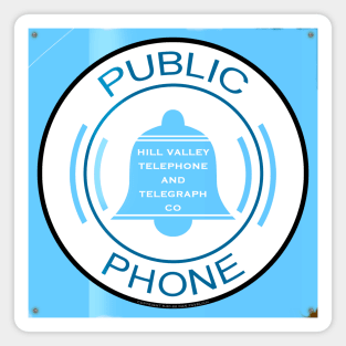 Public Phone Magnet